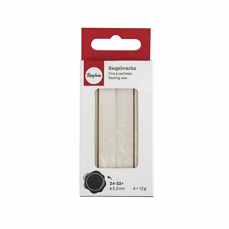 12 g metal white cacheter wax