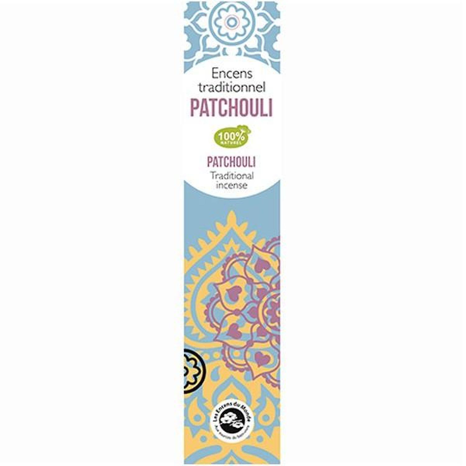 Indian Patchouli incense 40 sticks of 45 min