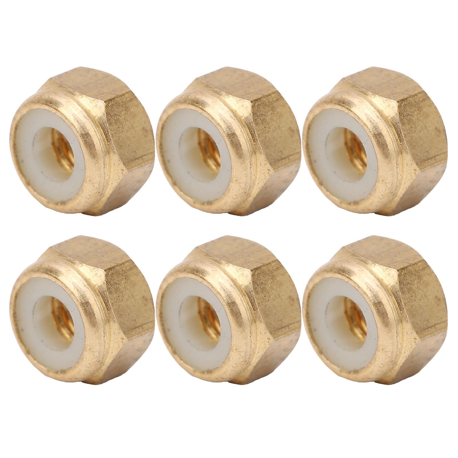 50Pcs SelfLocking Nut Pure Copper Durable AntiLoose Fastener Hardware Accessories(M3 )