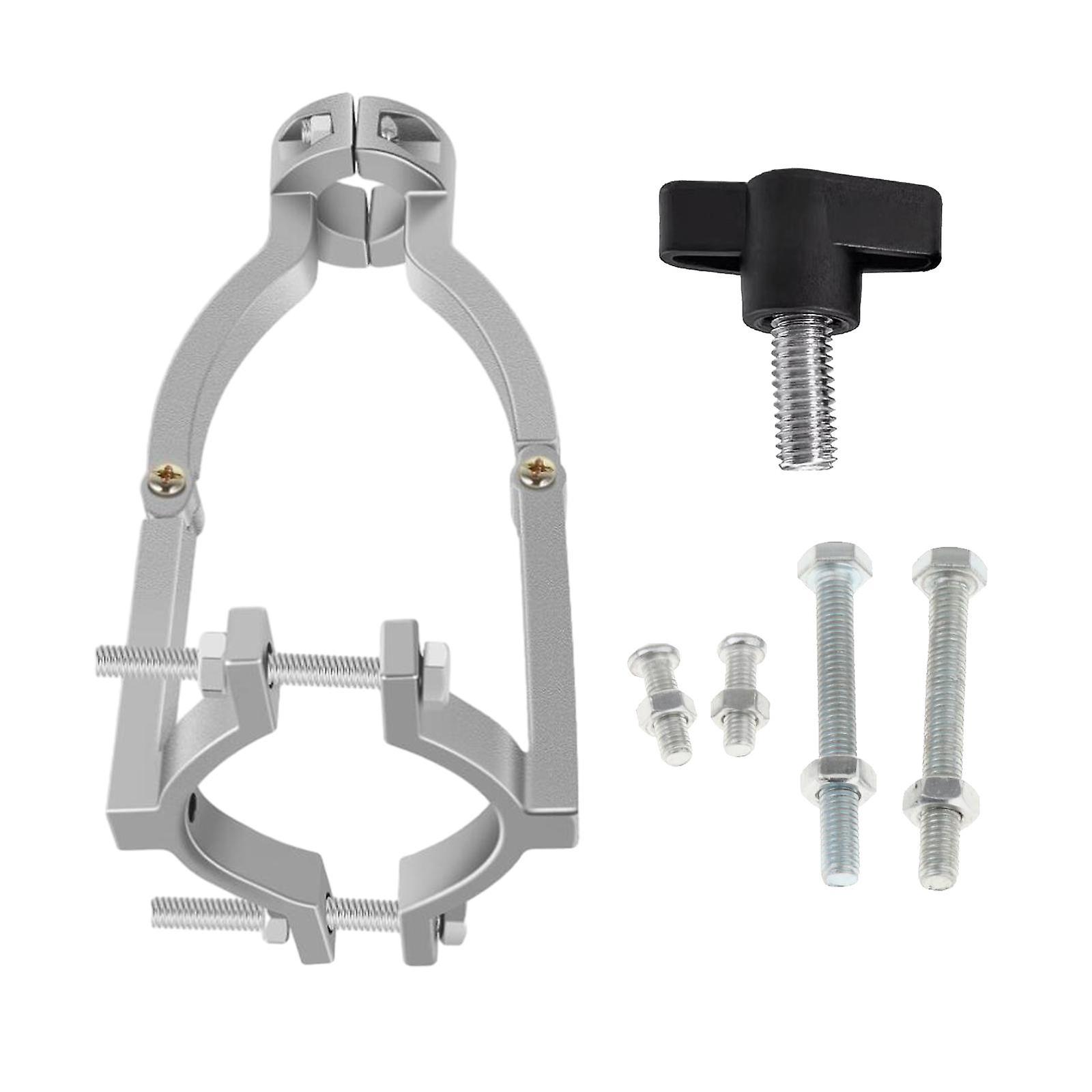 Square Hole Drill Bit Adapter Bracket Durable for Drill Machines Drill Press Sliver