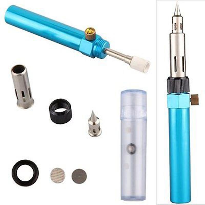 Multifunction Gas Soldering Iron Cordless Welding Pen Wireless DIY Butane Blow Torch Tool