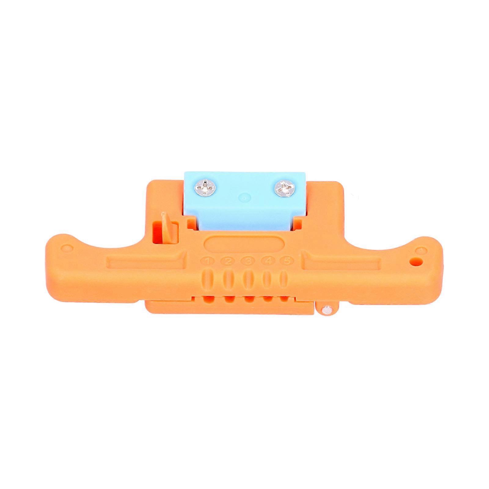 Cable Stripper Longitudinal Technicians Electricians Safe Splicing Tool AUA?05 1.9?3.0mm Orange