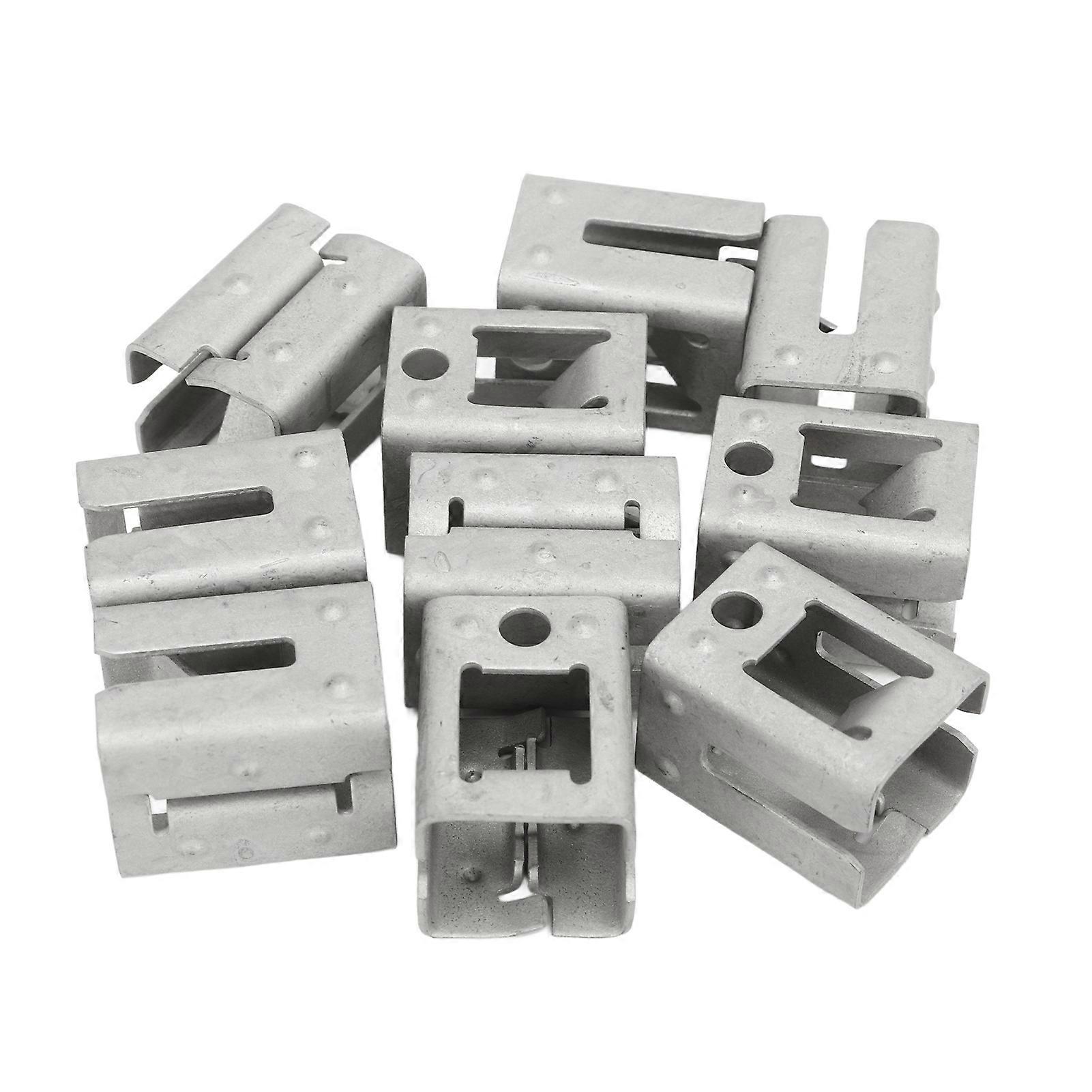 10Pcs Solar Mounting Bracket PV Quick Installation Buckle Spring Steel for Power