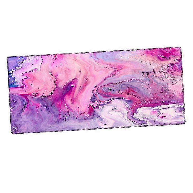 Desk Mat Prevent Slip Soft Wearable Thickened Decorative Large Mouse Pad for Office Computer Laptop Purple