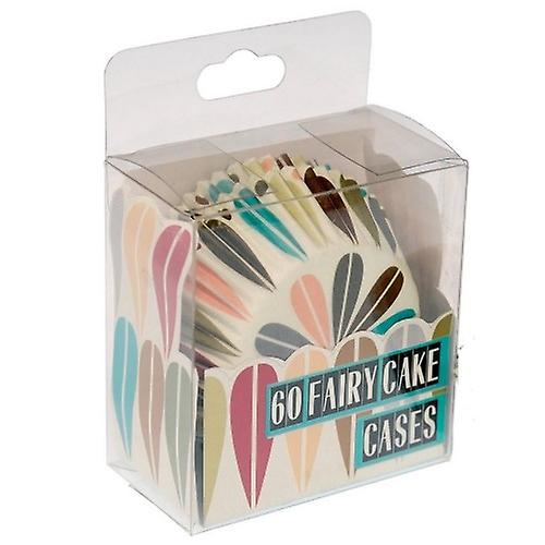 Retro Leaf Muffin en Cupcake Vormpjes (60 stuks)