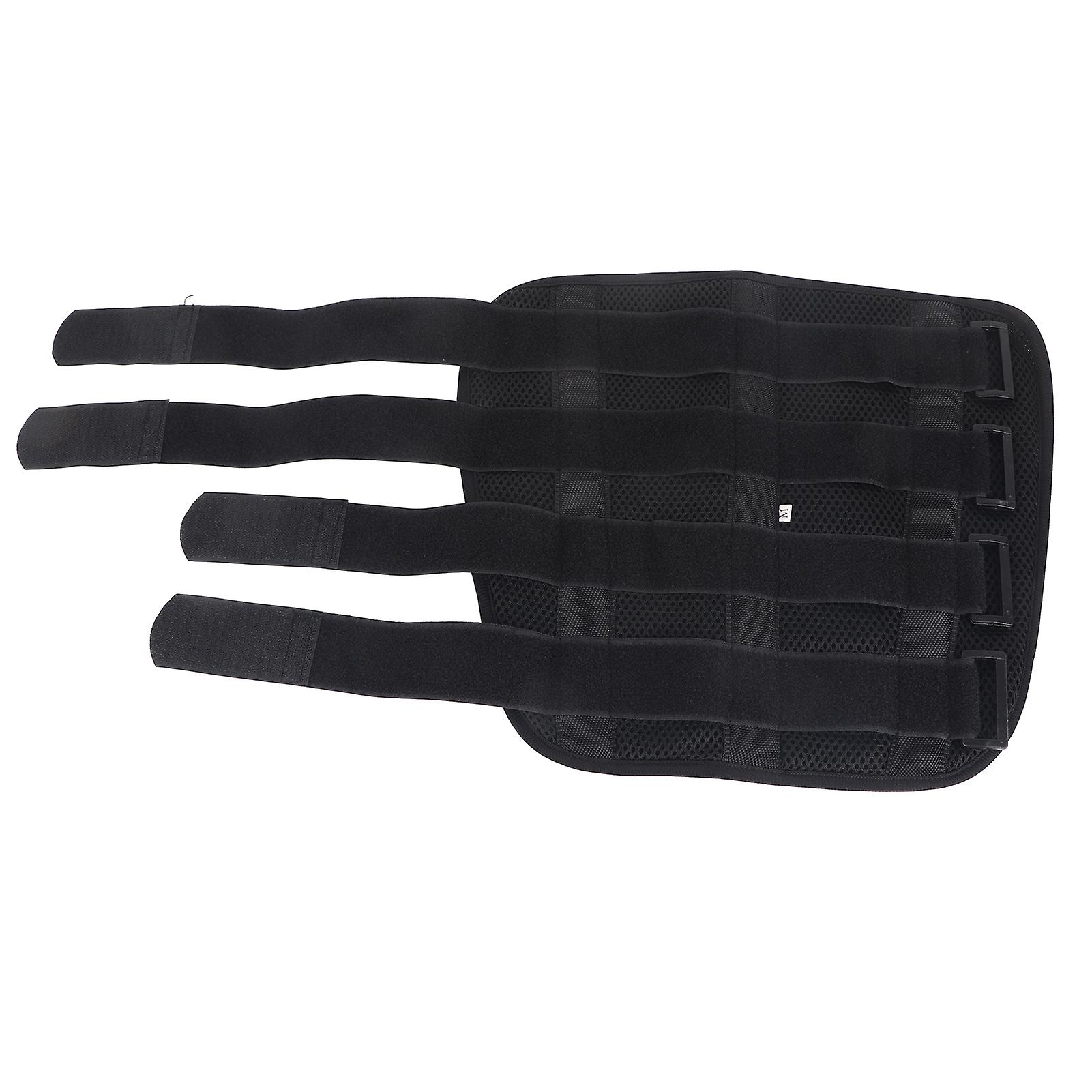 Forearm Splint Firmly Fixed Adjustable Flexible Enhanced Arm Support with 4 Hook and Loop StrapsM