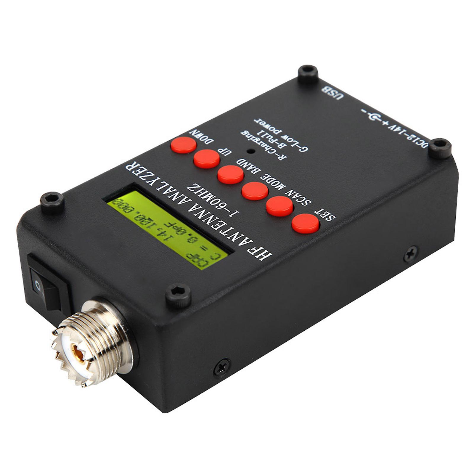 Antennenanalysator Radio Zubehör Mini60 1-60MHz DC12-14V für Android APP PC Software