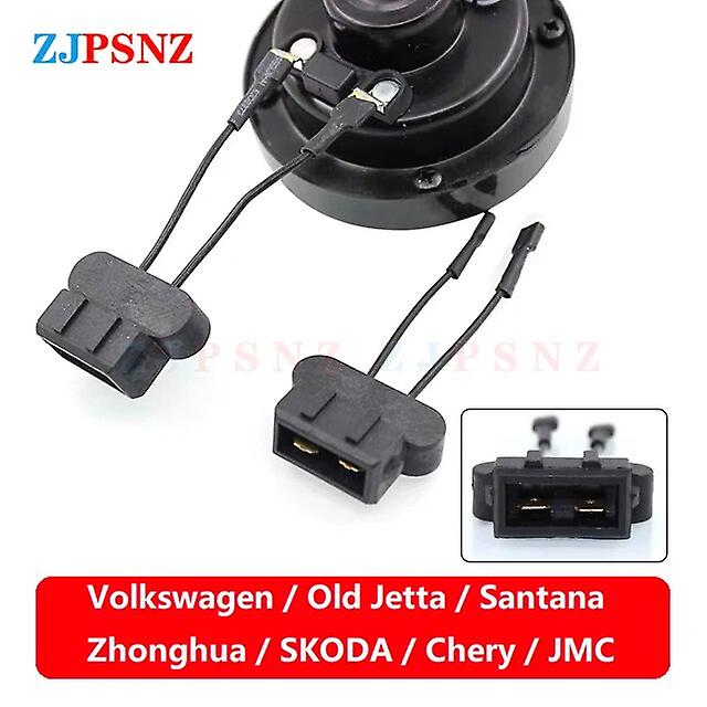 Car Horn Plug Adapter Universal Snail Horn Socket Dedicated Air Horn Socket Conversion Plug Auto Speaker Socket Accessorie~56351