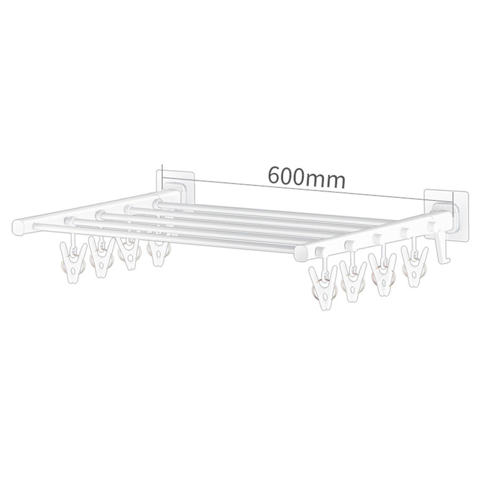 Folding Retractable Drying Racks Foldable Portable Strong Adhesion for Dormitory