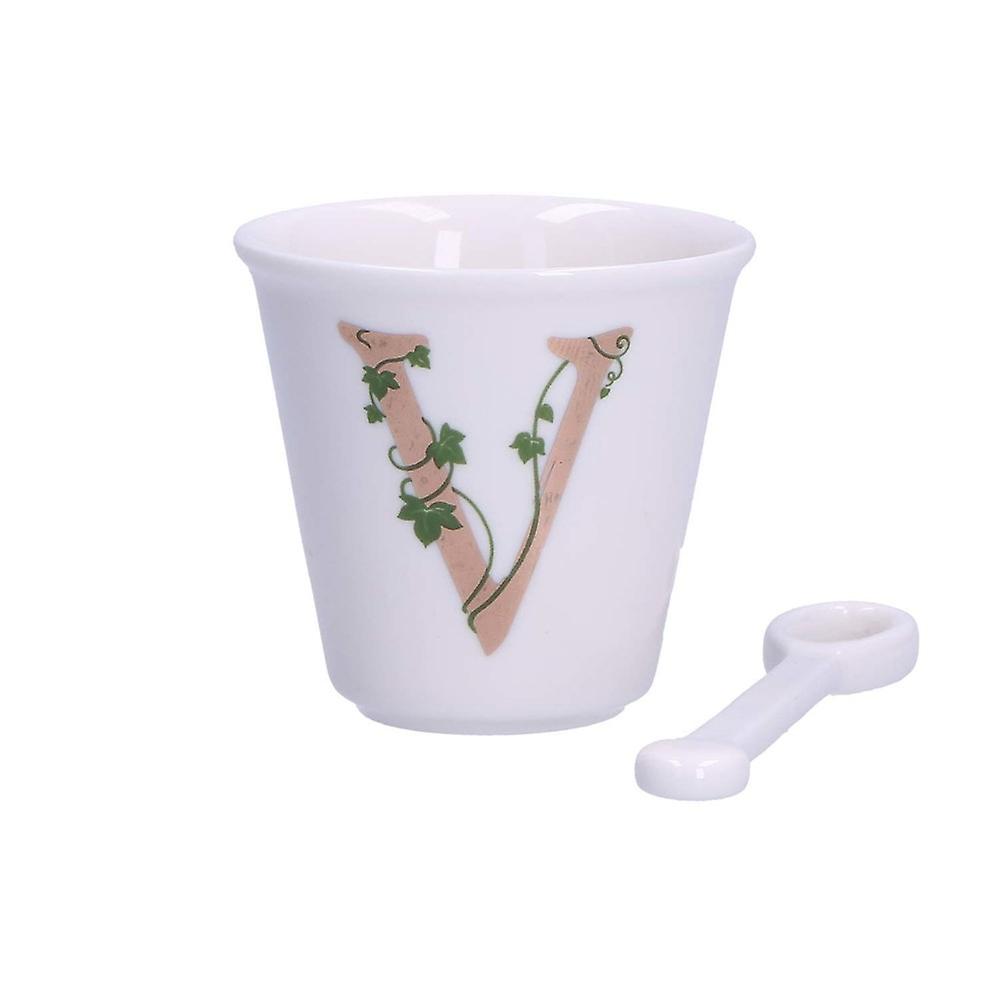La Porcellana Bianca cup with spoon 75 ml v pattern P00450015V