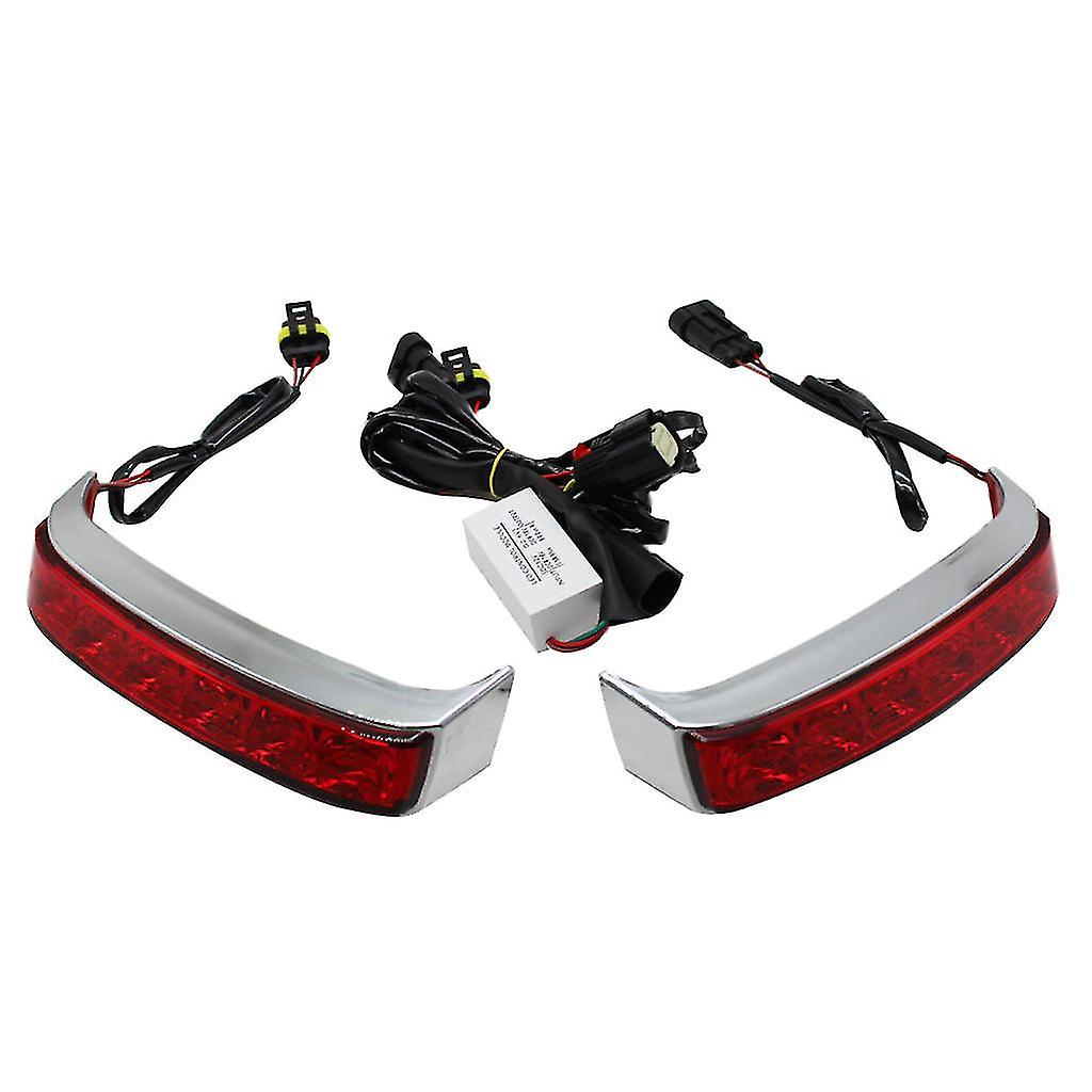 Led Rear Motorcycle Saddlebag Lights For Touring