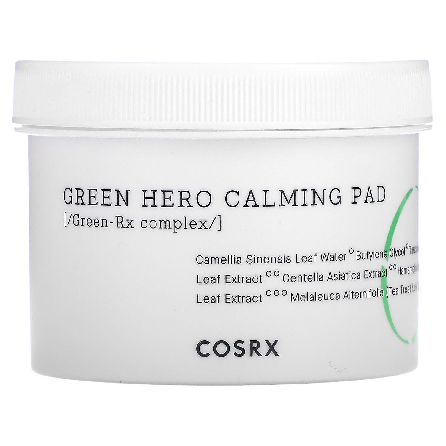 Cosrx, One Step Green Hero Calming Pad, 70 Pads, 4.56 fl oz