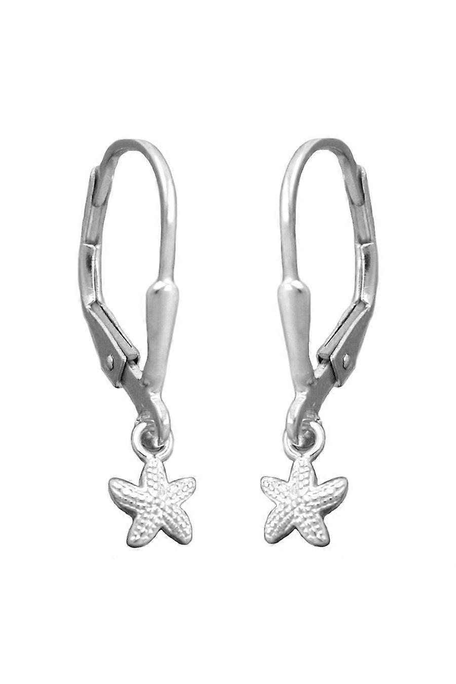 Leverback Earrings Starfish Silver 925 - Gl93367