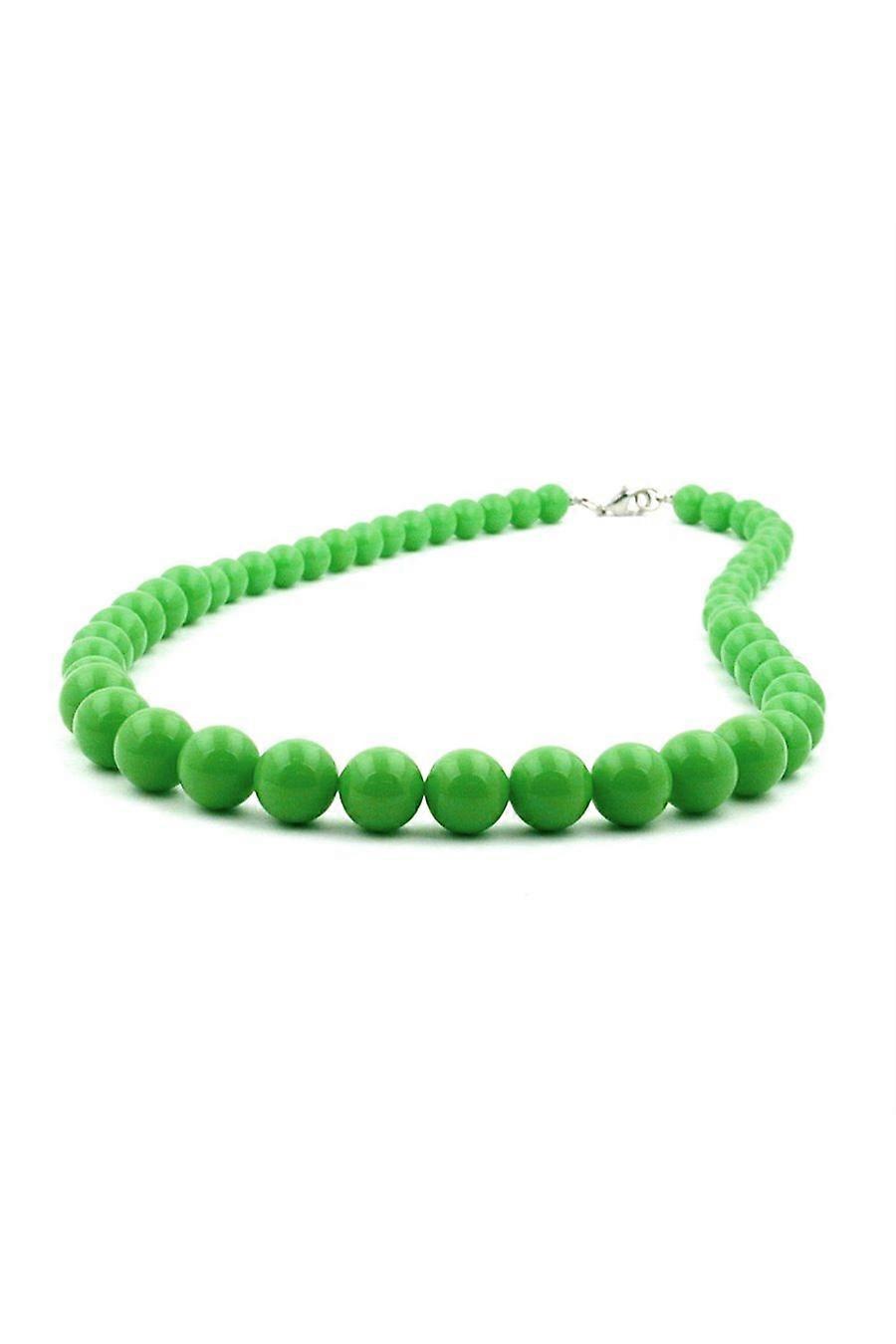 Necklace Light Green Beads - Gl02817