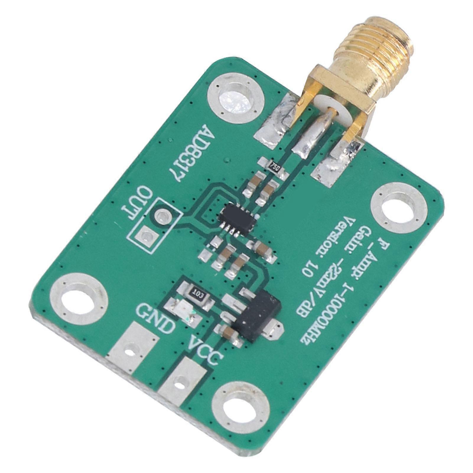 Logarithmic Detector AD8317 ‑55dBm to 0dBm 1M‑10000MHz RF Power Meter for Signal Power Measurement