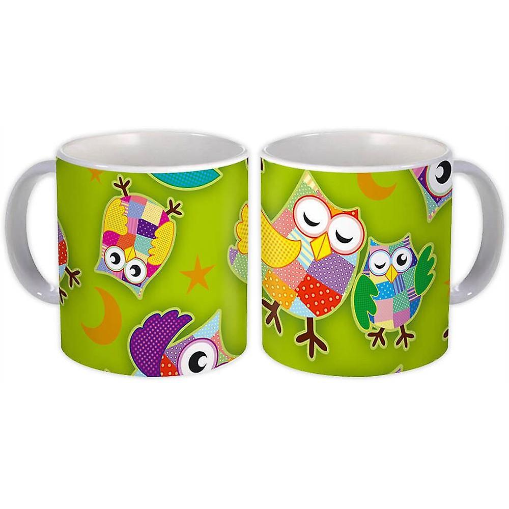 礼品杯：猫头鹰图案