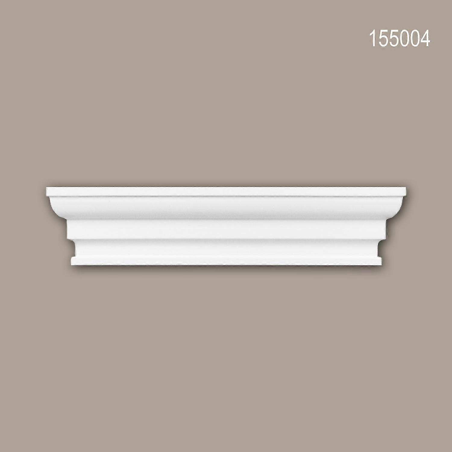 e-Delux GmbH 1 x Byblos 155004 Profhome blanc Mousse de polyuréthane rigide prétraité léger, solide, indéformable