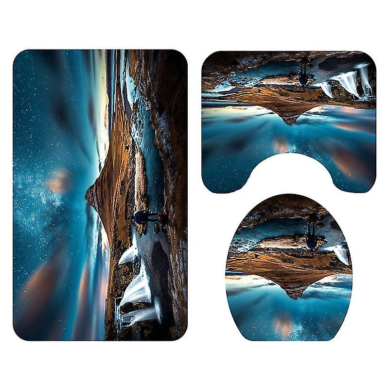 The New 3pcs Bathroom Mat