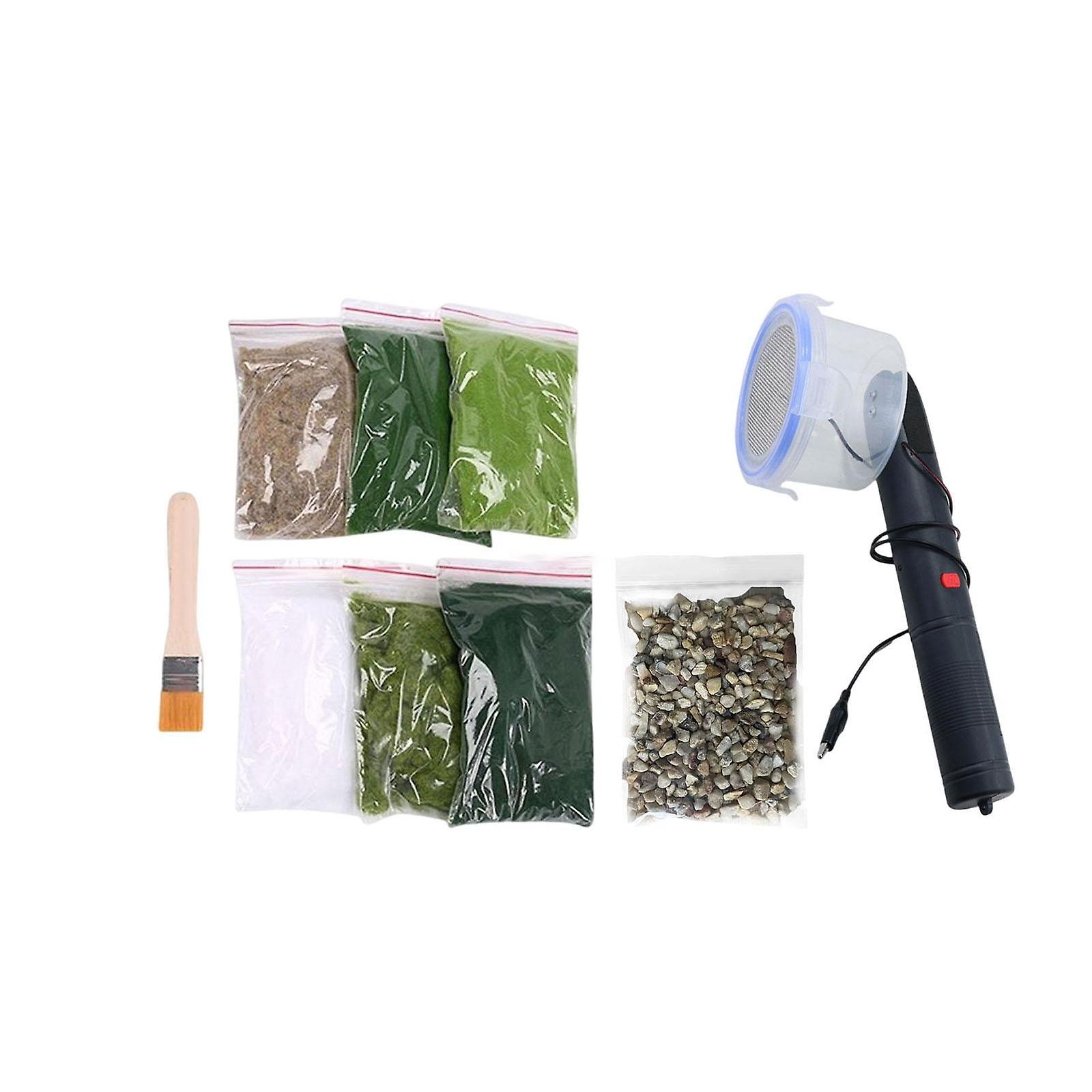 Static Grass Applicator Portable for Architectural Model DIY Project Diorama