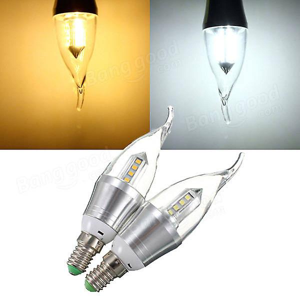 E14 Led Candle 16 Smd 2835 Pure White/warm White Chandelier Bulb Light Lamp Ac 85-265v