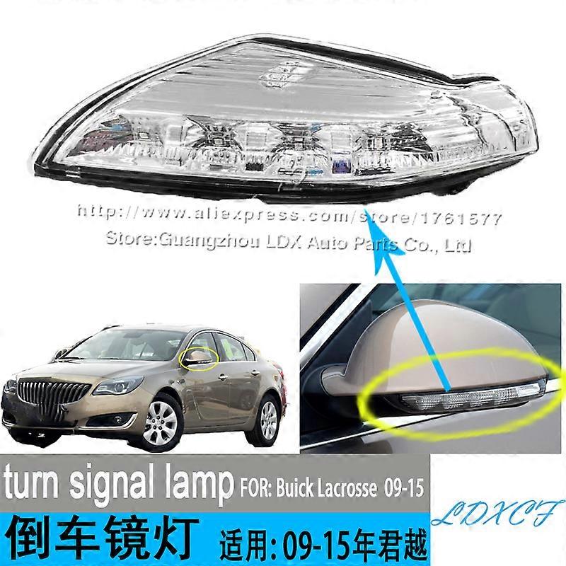 Applicable to 09-15 Buick LaCrosse rearview mirror turn signal reversing mirror direction LED turn signal cover