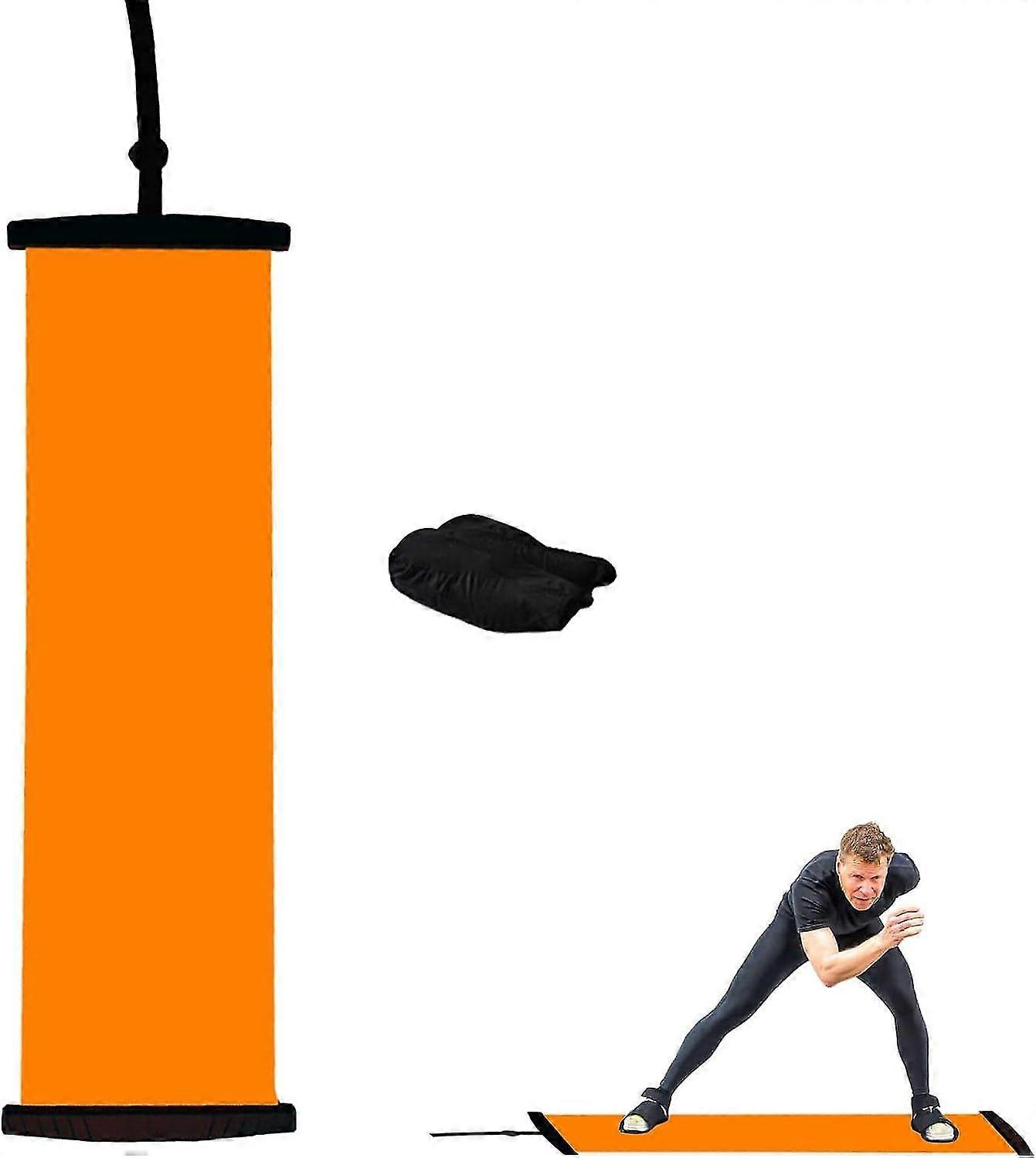 Slide Board, Professional Slide Board for Exercise with End Stops, Cross Tr