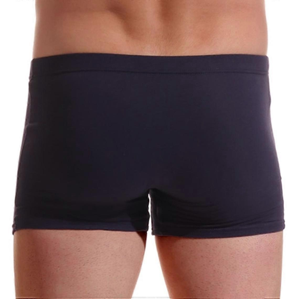 Kék pamut boxernadrág