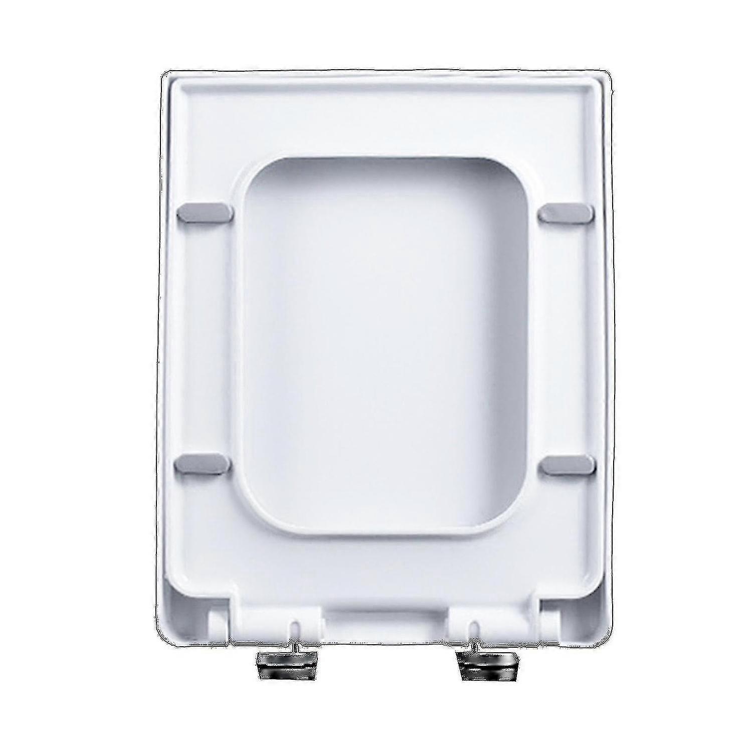 1mor Toilet Seats Close Pp Elongated Square Shape Bathroom Accessories Durable Heavy Duty 06c-pp Toi