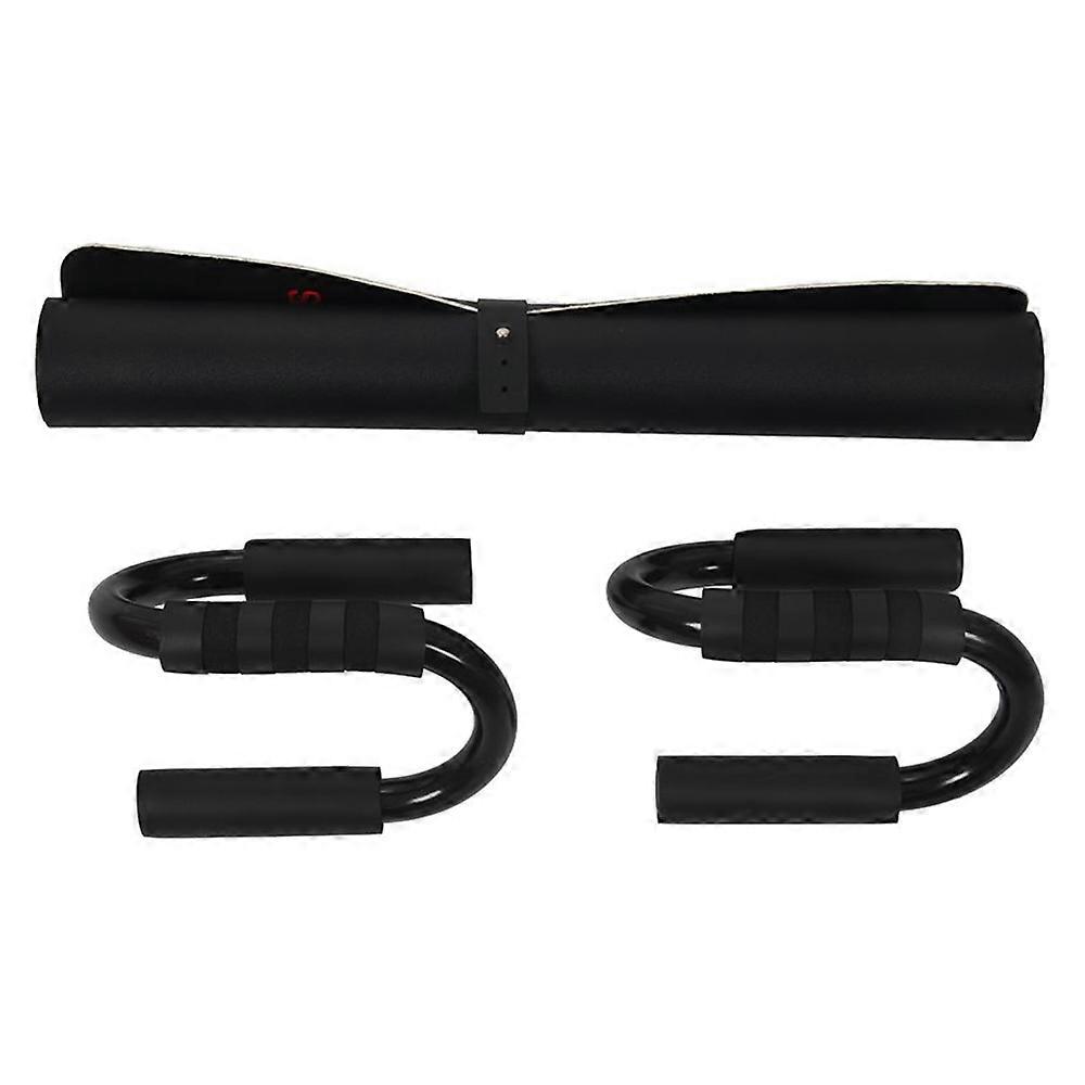 S Shape Push Up Stand Aluminium Push-ups Stands Bars Tool Fitness Chest Training Apparatuur Exercise Training With Pad