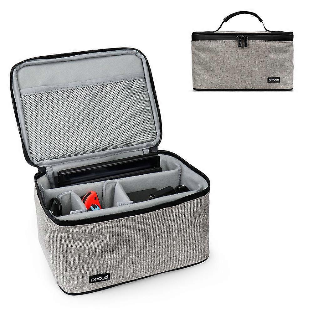 Carrying Bag for Nintendo Switch, Large Capacity Protective Storage Box for Console Accessories