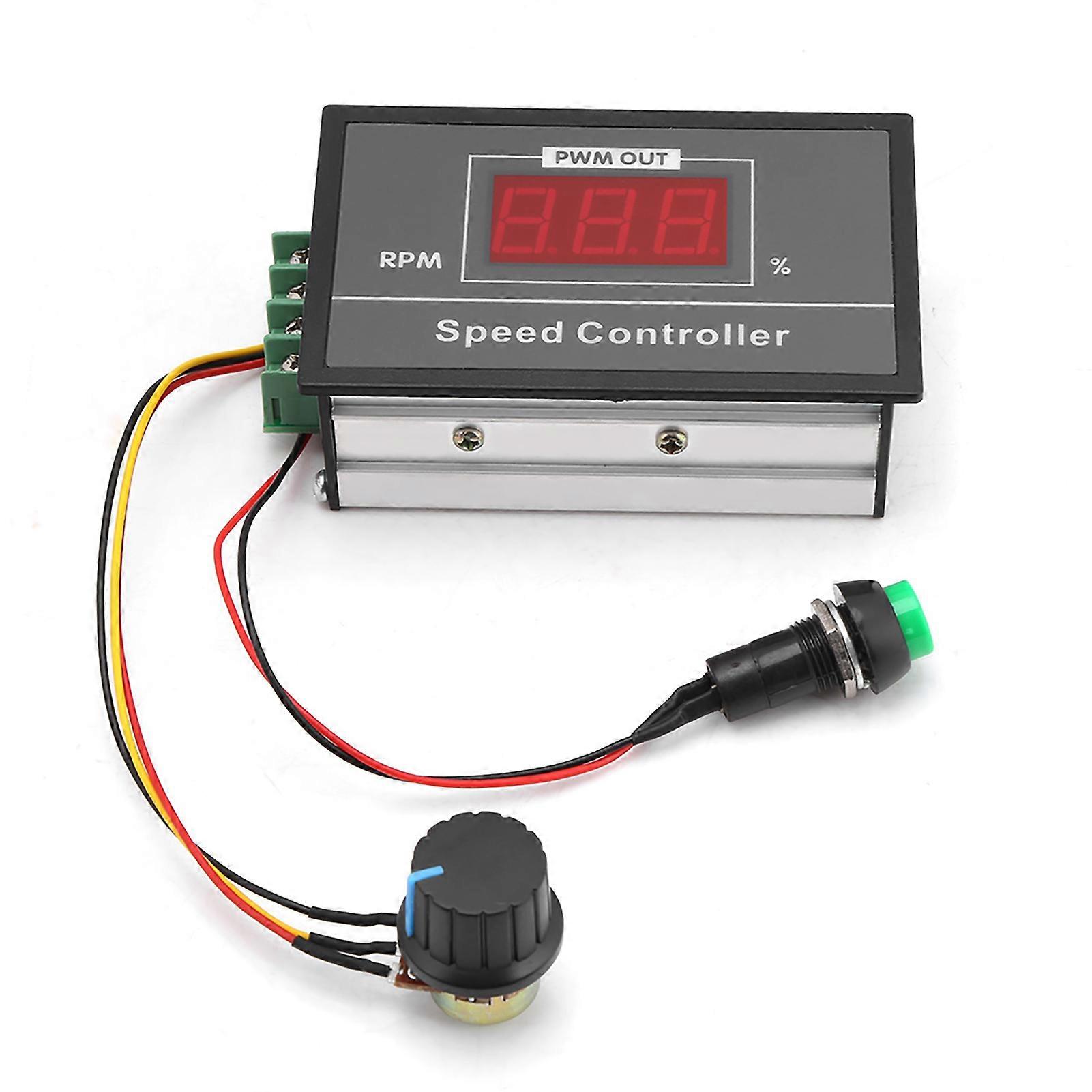 QWORK® DC Motor Speed Controller with overload protector 12V 24V 36V QWORK® DC Motor Speed Controller with overload protector 12V 24V 36V