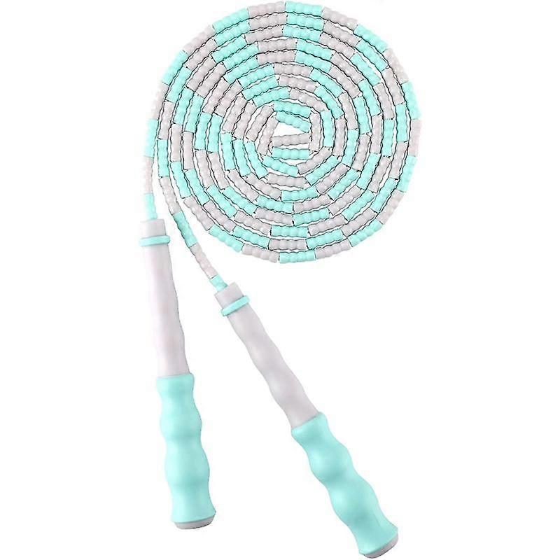 Barsinfi Jump Rope Soft Beaded Segment Jump Rope - Men's Adjustable