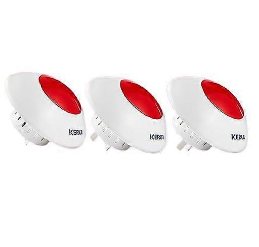 Wireless Flash Horn, Red Warning Light, Strobe Whistle, Siren Alarm System