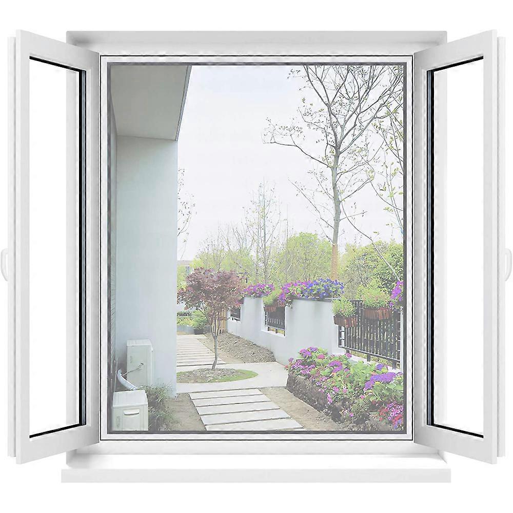 Mosquitera transparente de ventana universal / red lavable / mosquitera ajustable