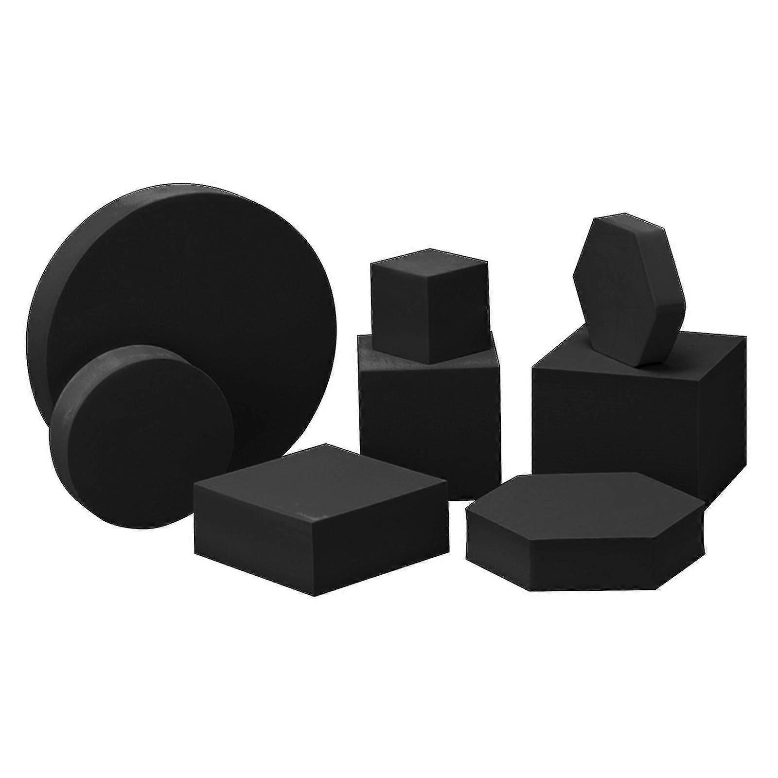 Multicolor Geometric Polymer Foam Photography Props Netred  Ornaments