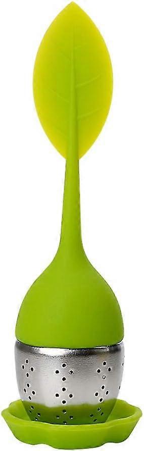 Tea bag, tea infuser, cute leaf filter, tea balls, high temperature resistance, fragrant tea tool (v