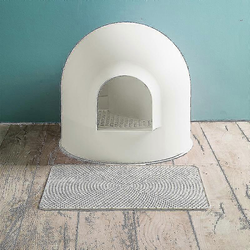 Cat Litter Pad Silicone Material Waterproof White Pet Mat-Good