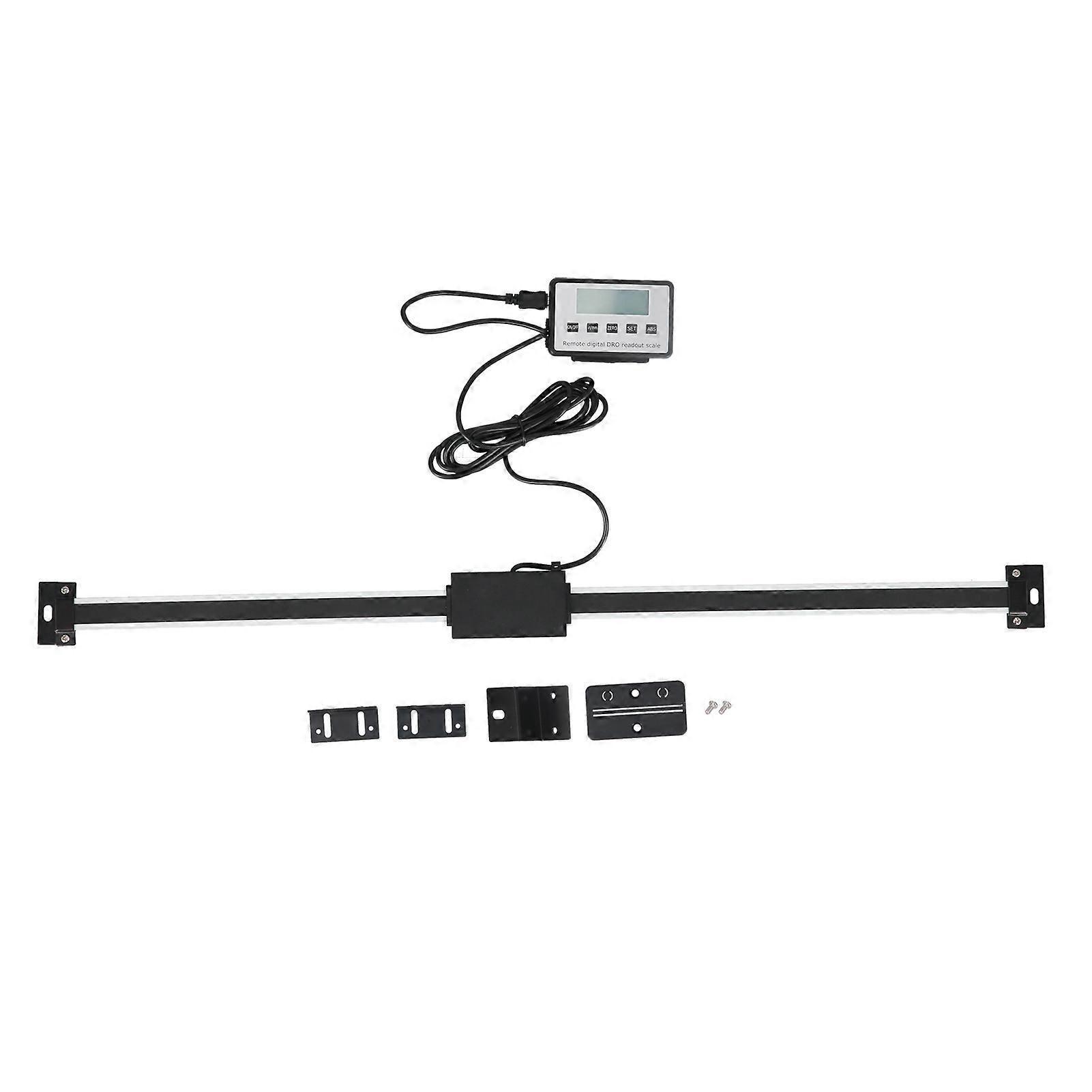 Digital Readout Linear Metric Imperial Linears Scale with Digital Display for Lathe0-500mm
