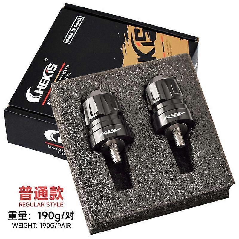 Applicable KYMCO Kwangyang KRV180 modified handlebar plug, handlebar balance terminal, aluminum alloy handlebar plug accessories