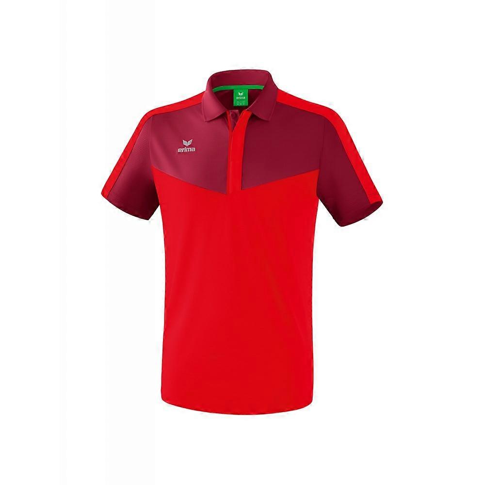 T-shirts Erima Squad (100% polyester) burgundy/red men 1112017