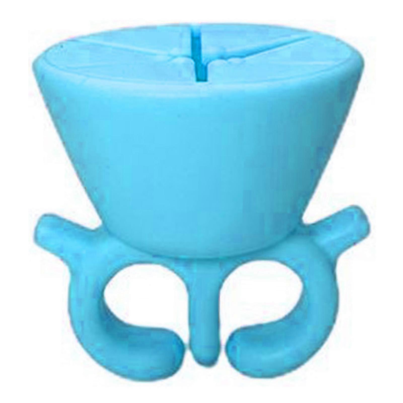 Weeding Scrap Collector Ring Craft Heat Transfer Weeding Tools Portable Heat Press Accessories Supplies Light Blue