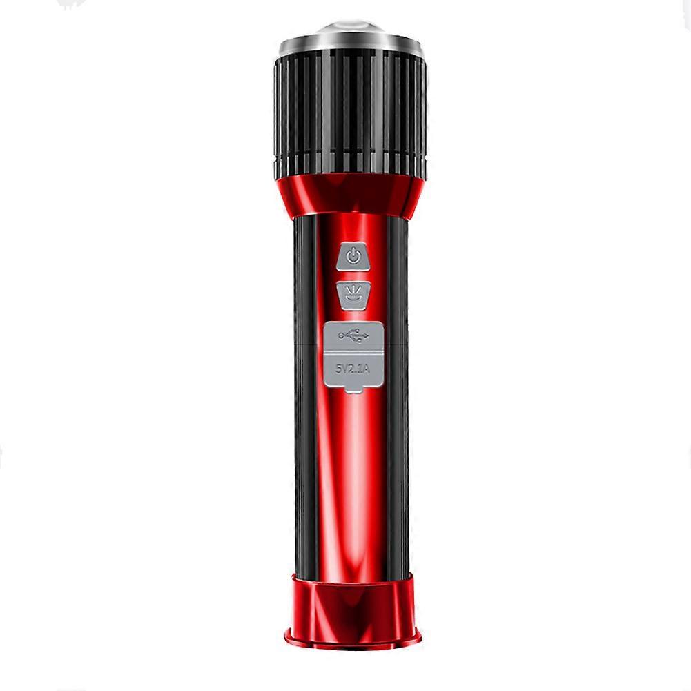 LED Flashlight 10W Super Bright Flashlight Water Resistant USB Rechargeable Outdoor Camping