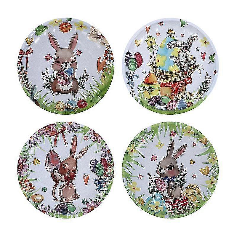 4pcs Easter Candy Plate