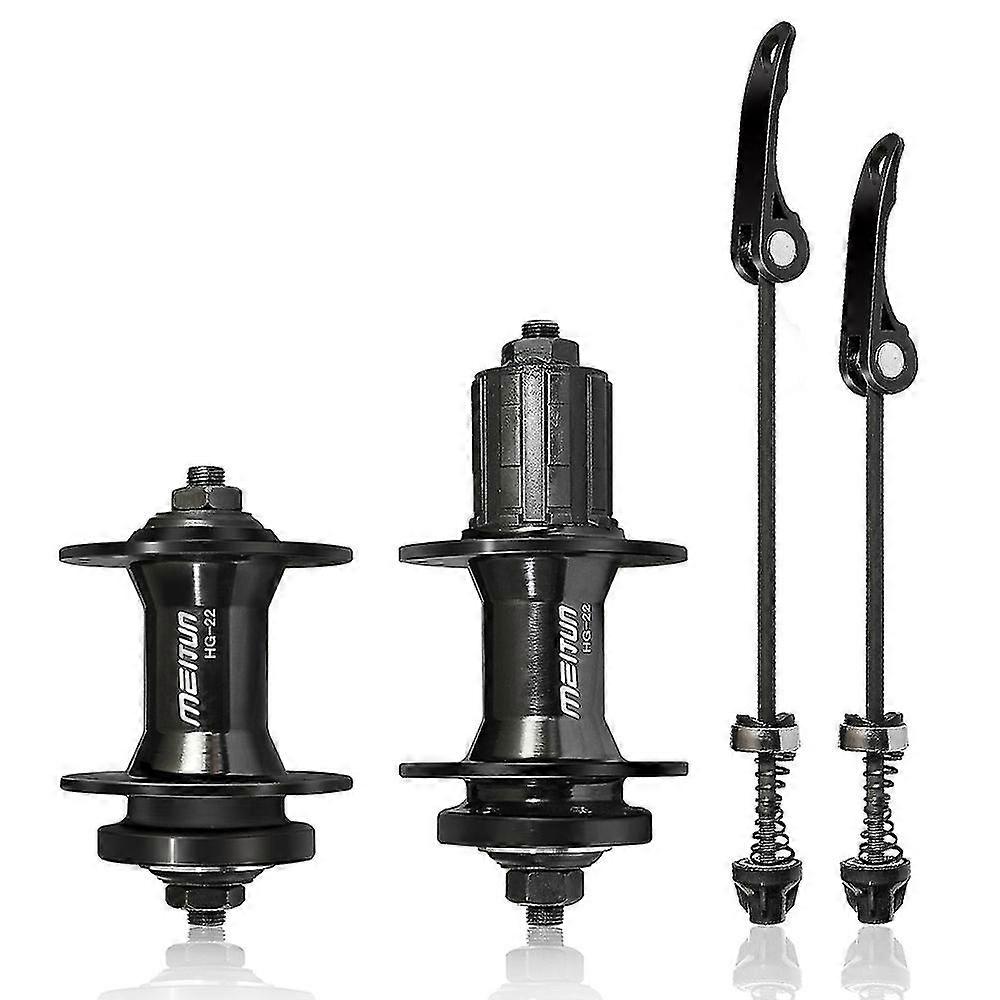 Sykkelhjuldel sykkelnav 32-hulls sykkelnav med hurtigutløsing 100 mm x 135 mm navbehandling foran/bak