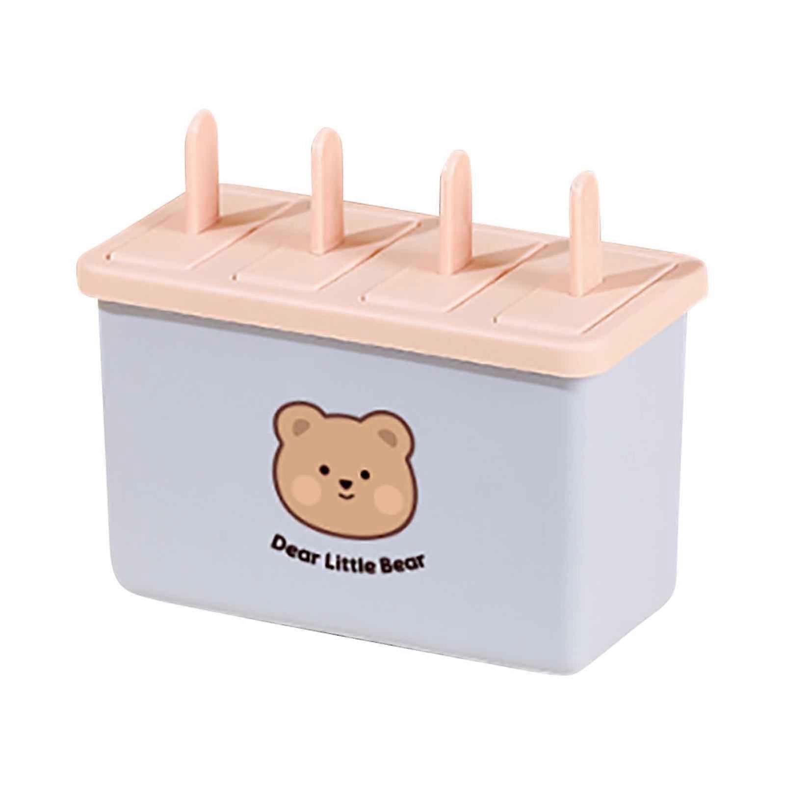 Home Made Ice Cream Set Box For Making Ice Cream Children's Ice Cream Stick Ice Maker Ice Cube Trays