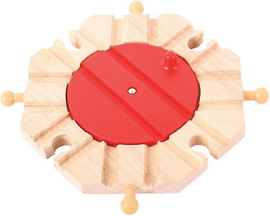 Disc Track Children's Track Wooden Bulk Track Compatible With Train Track Accessories