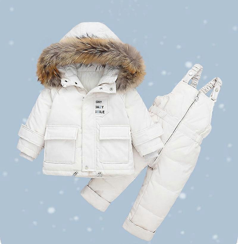 Toddler Puffer Jacket SANMIO Baby Boys Girls Two Piece Snowsuit