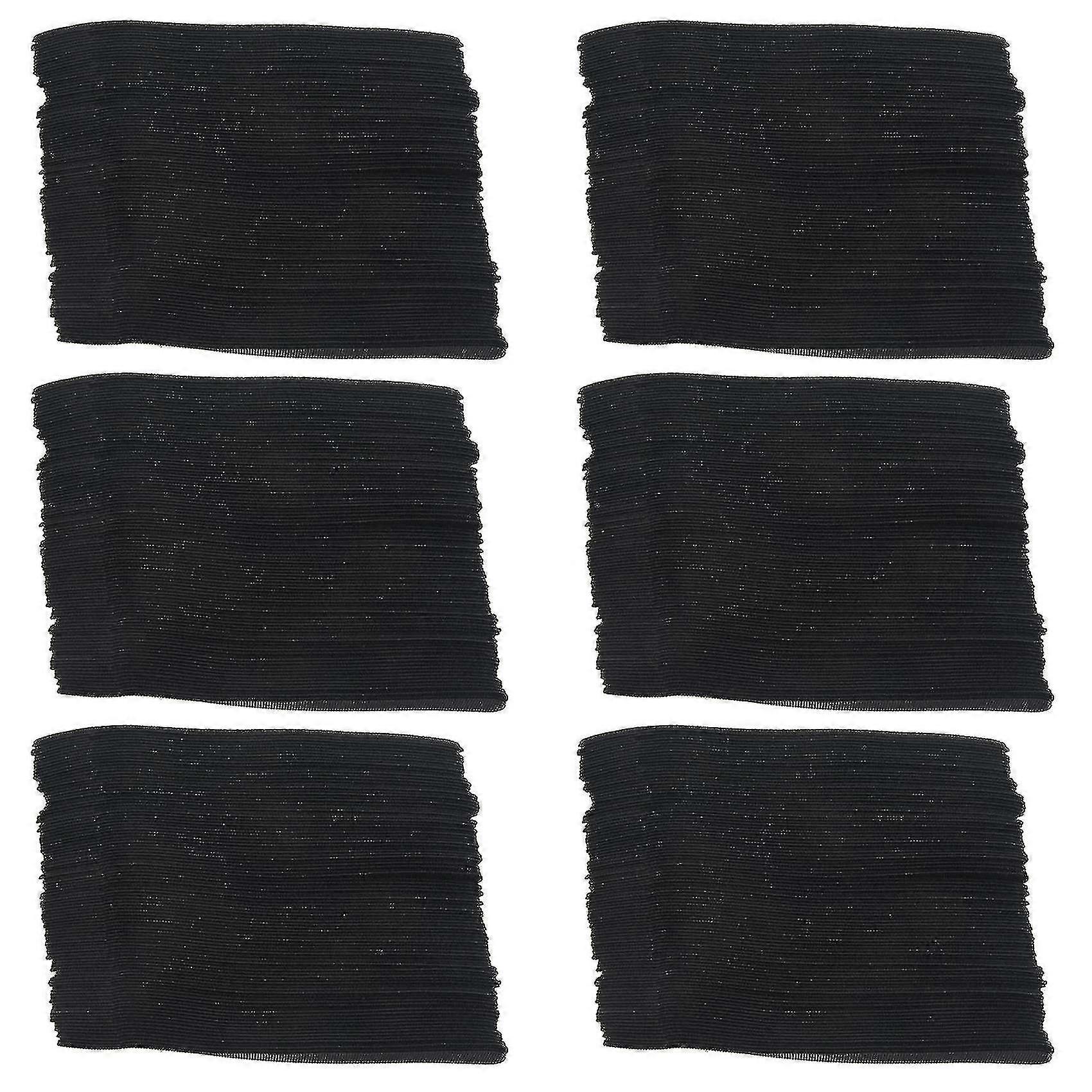 600 x justerbart sort nylonkabelbindemiddel l. 15cm