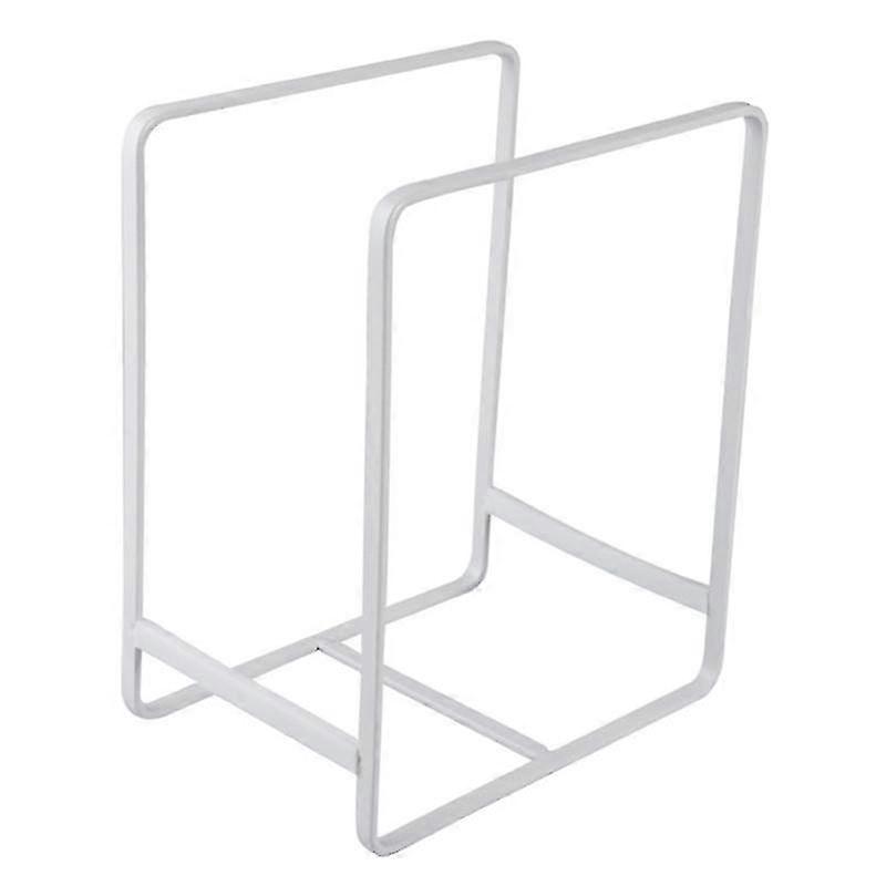 Practical Bowl Storage Rack Solid Compact Wrought Iron Rust-Free Plate Cups Stand for Kitchen