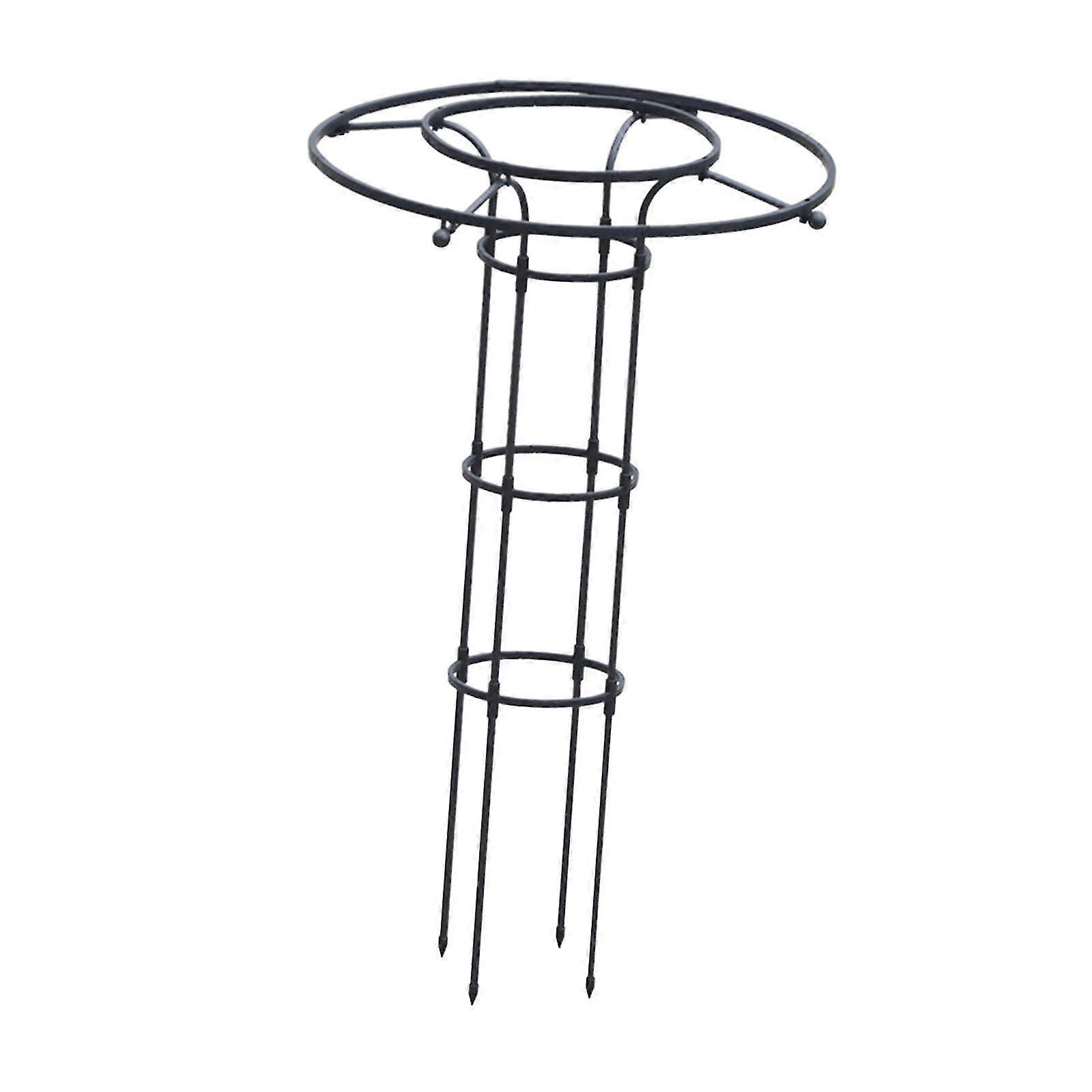Garden Obelisk Trellis Vertical Umbrella Trellis Tower Frame For Roses Vines 90cm Height